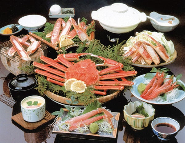 <京都>本場丹後で冬の味覚と絶景満喫 ズワイガニ会席のご昼食&天橋立【垂水・名谷出発】1